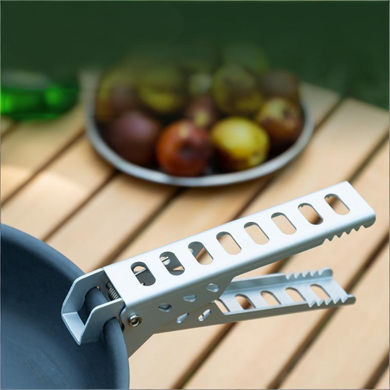 Durable Anti-hot Pot Clip Rust - Camping Cooking Bowl ulasan dan harga