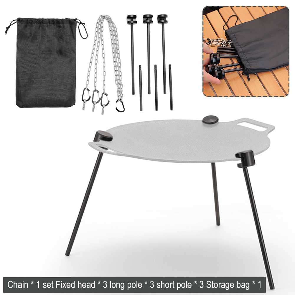 Barbecue Tray Support Adjustab - Camping Cooking Cupboard ulasan dan harga