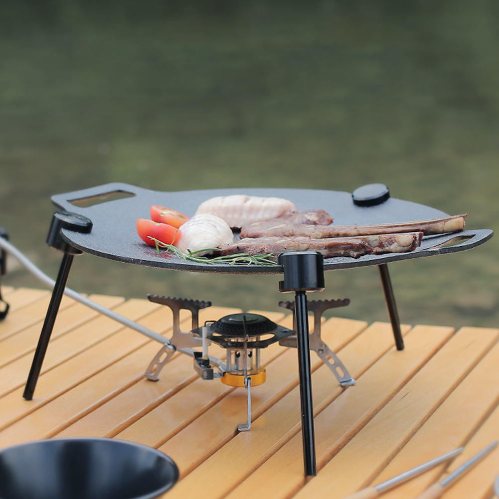Barbecue Tray Support Adjustab - Camping Cooking Cupboard ulasan dan harga