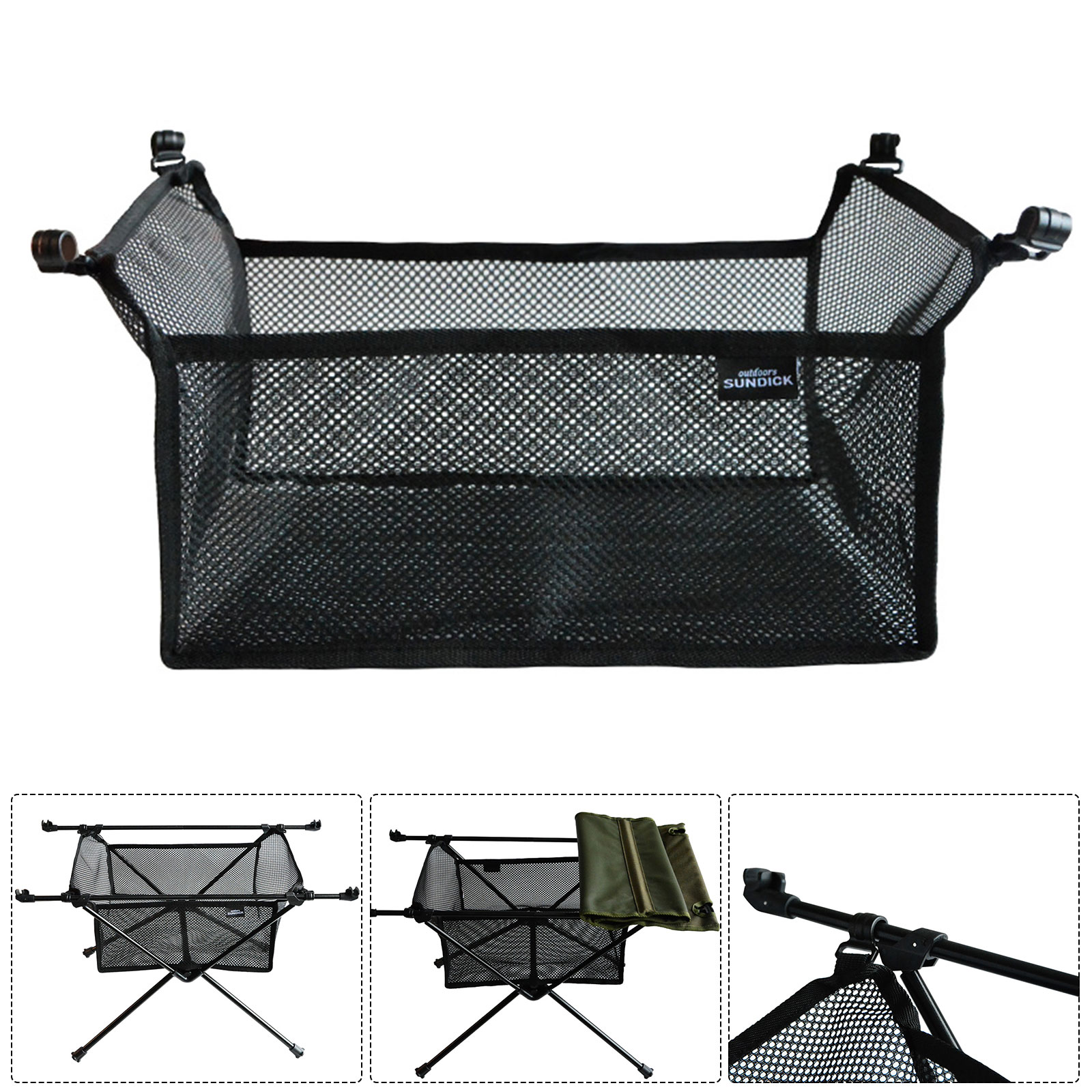 Camping Foldable Table Storage - Camping Cooking Basket ulasan dan harga