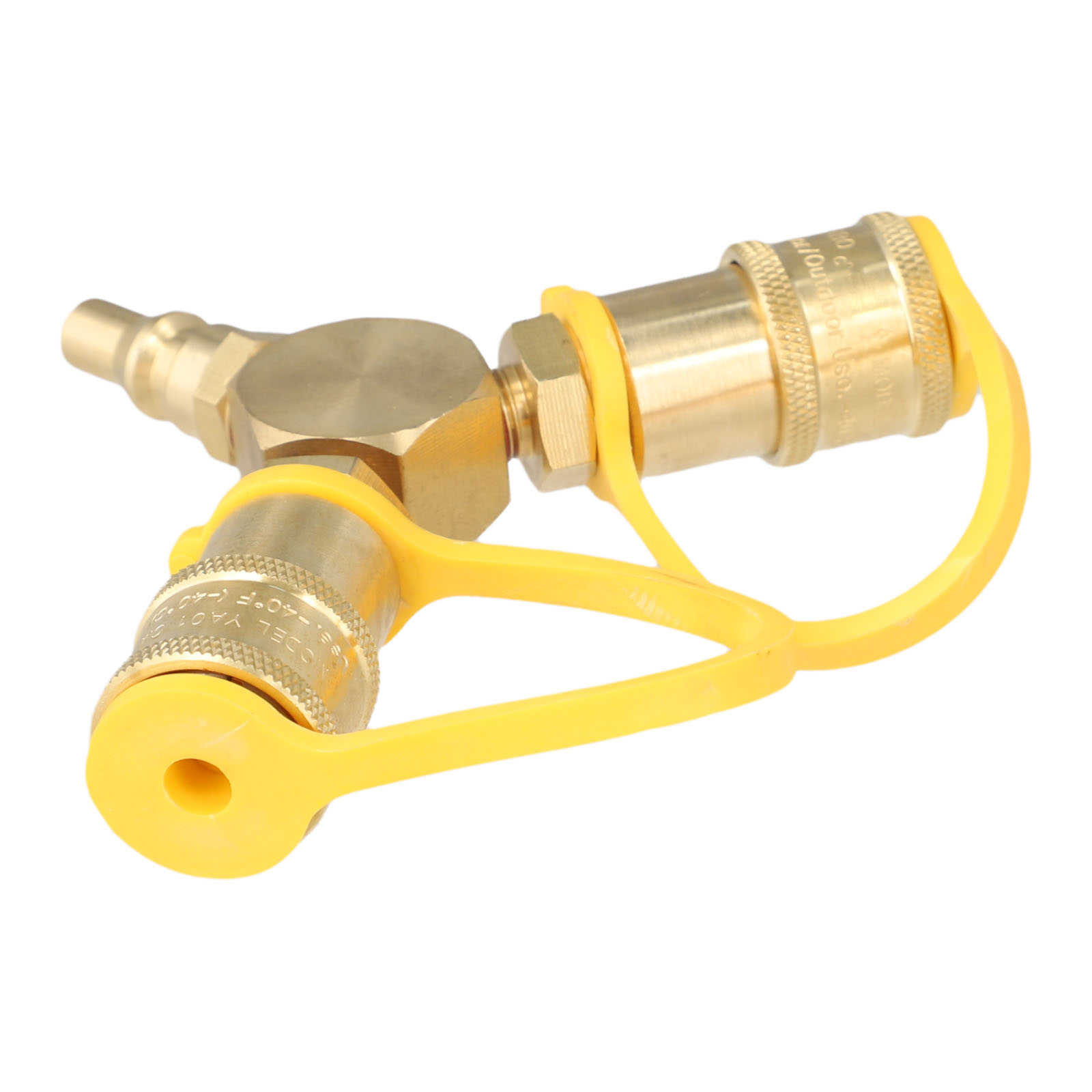 Brass 1/4 Inch Quick Connect Y - Camping Cooking Appliances ulasan dan harga