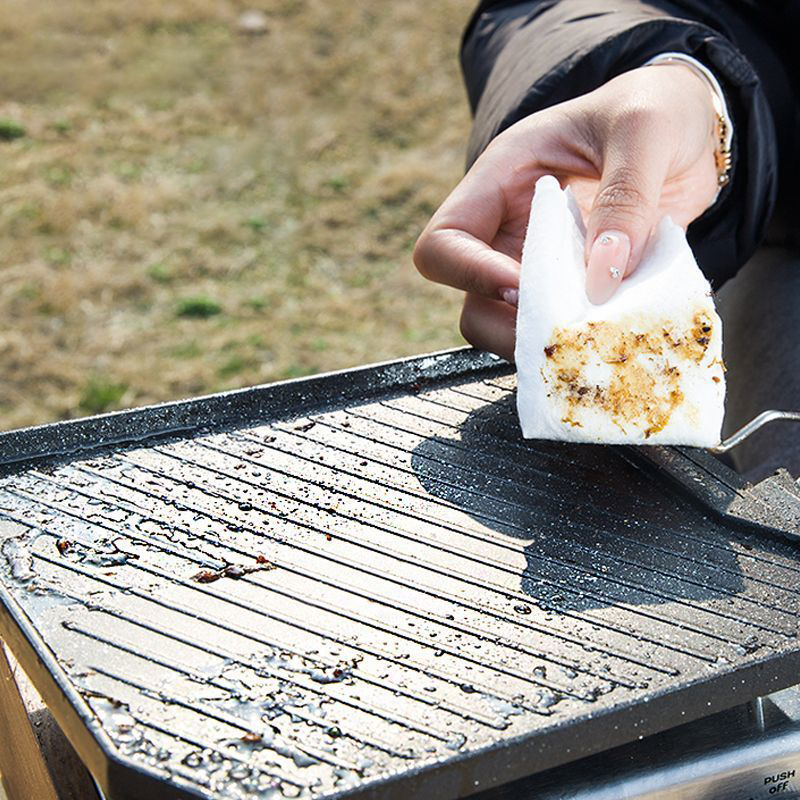 Outdoor camping barbecue pan H - Camping Cooking Cupboard ulasan dan harga