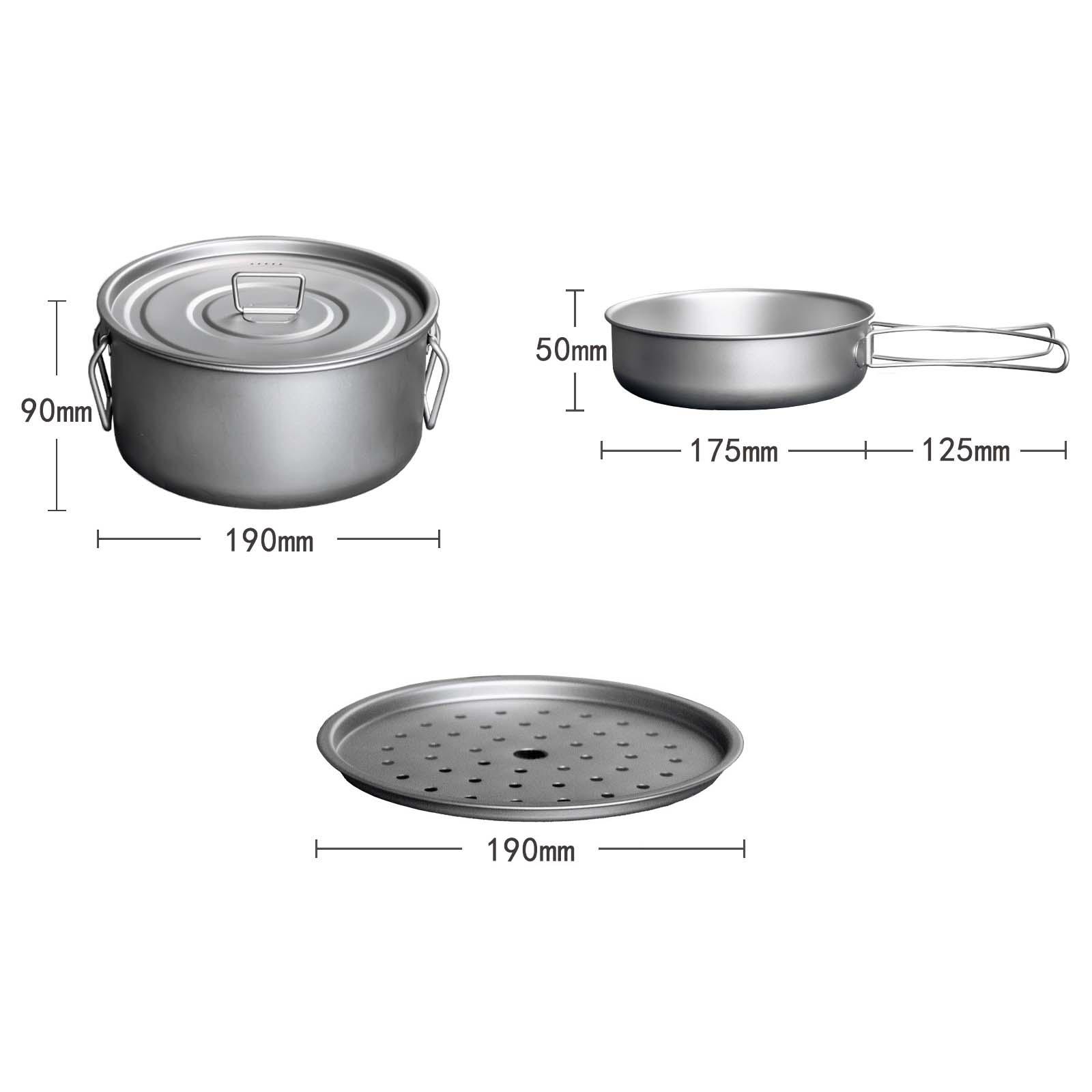 Camping Cookware Mess Kit Acce - Camping Cooking Mess Kit ulasan dan harga