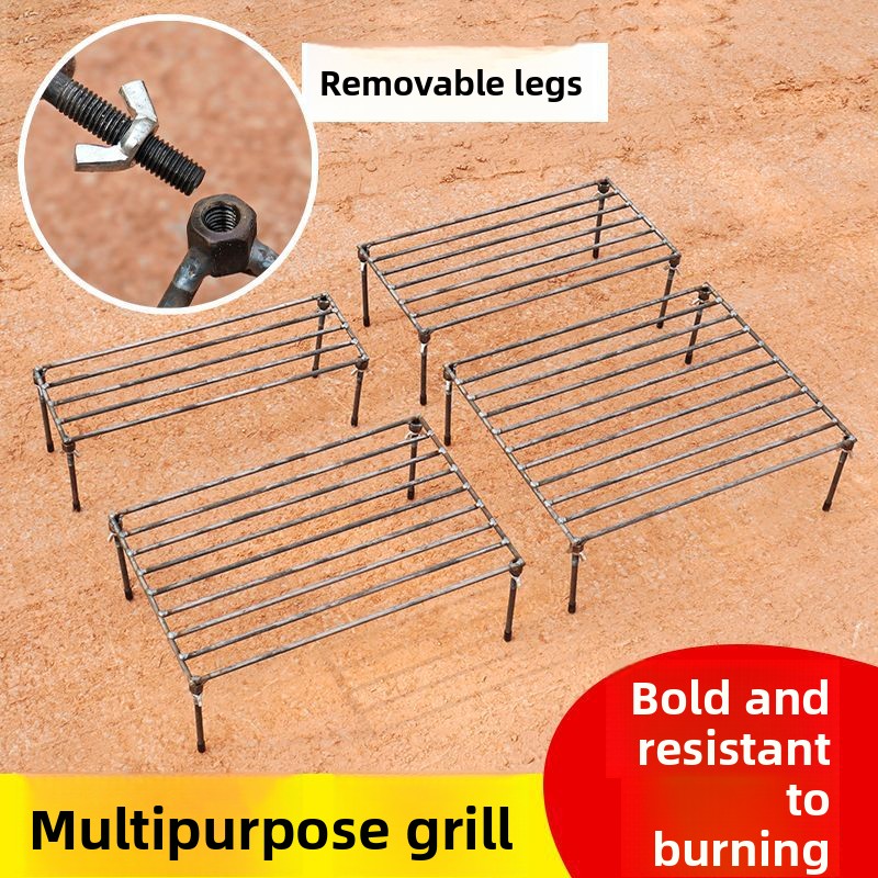 Steel Tripod Pot Stand Outdoor - Camping Cooking Pot Tripod ulasan dan harga