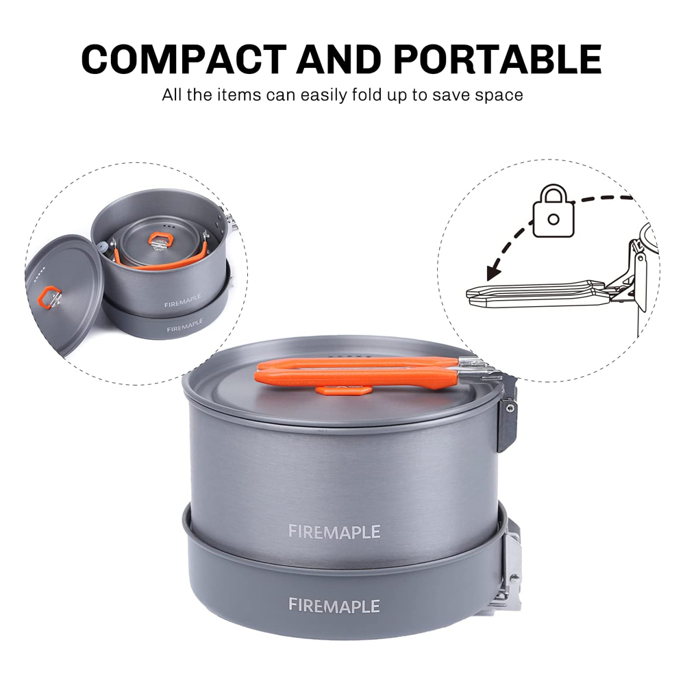 Fire Maple Camping Cookware Ut - Camping Cooking Pack ulasan dan harga