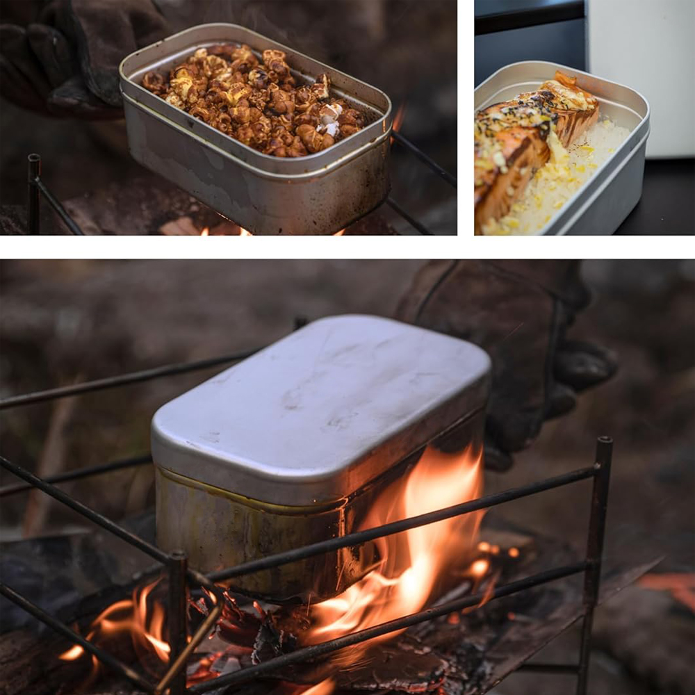 Foldable Bento Box Handle, Lun - Camping Cooking Equipment ulasan dan harga