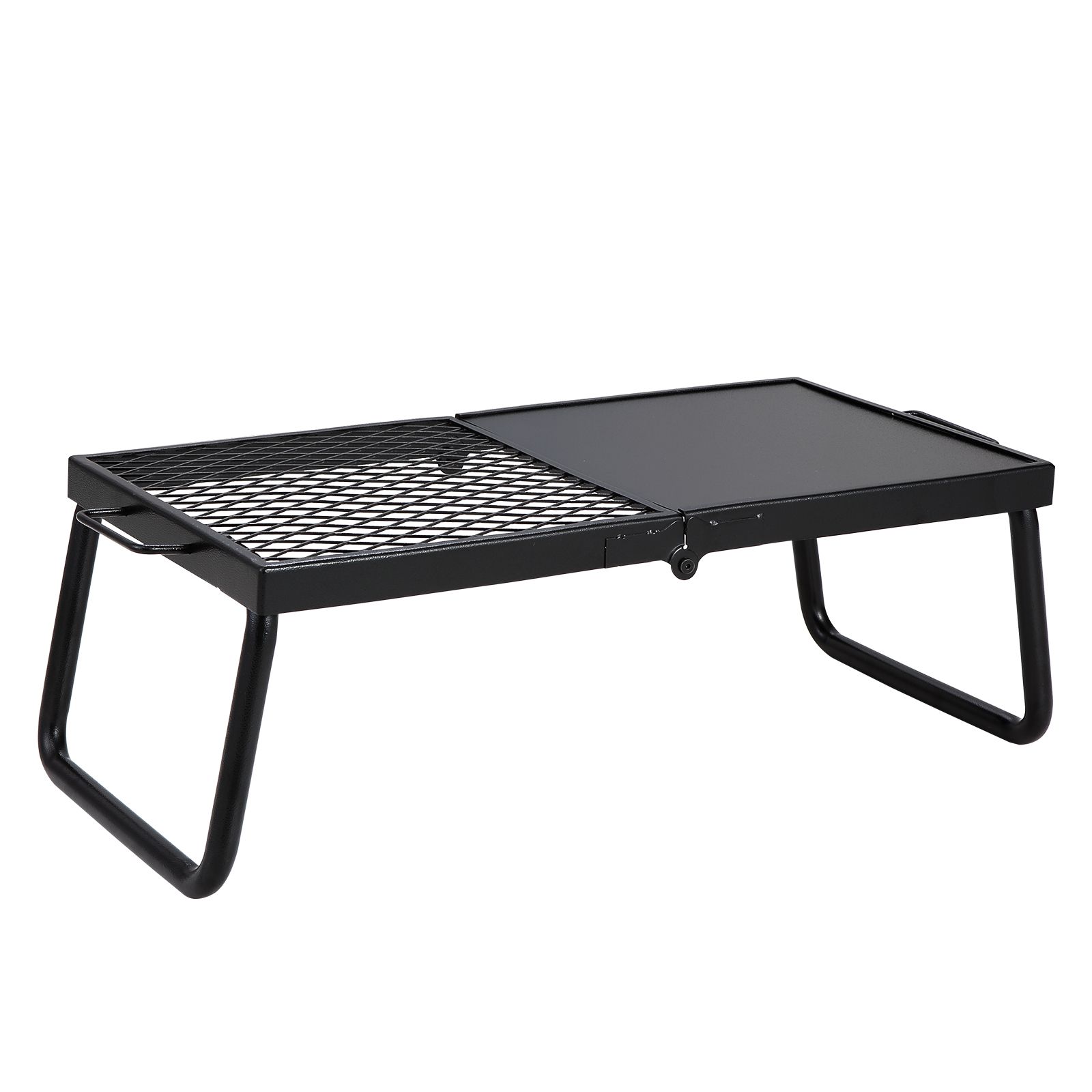 Folding Campfire Grill, Heavy  - Camping Cooking Open Fire ulasan dan harga