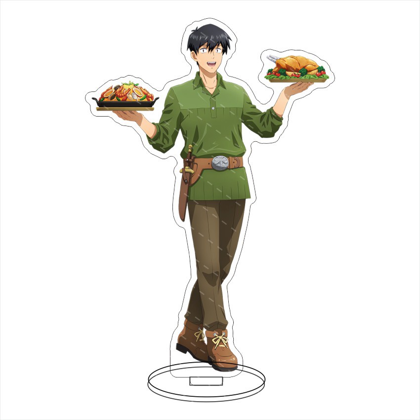 16CM Anime Figure Campfire Coo - Campfire Cooking With My Absurd Skill ulasan dan harga