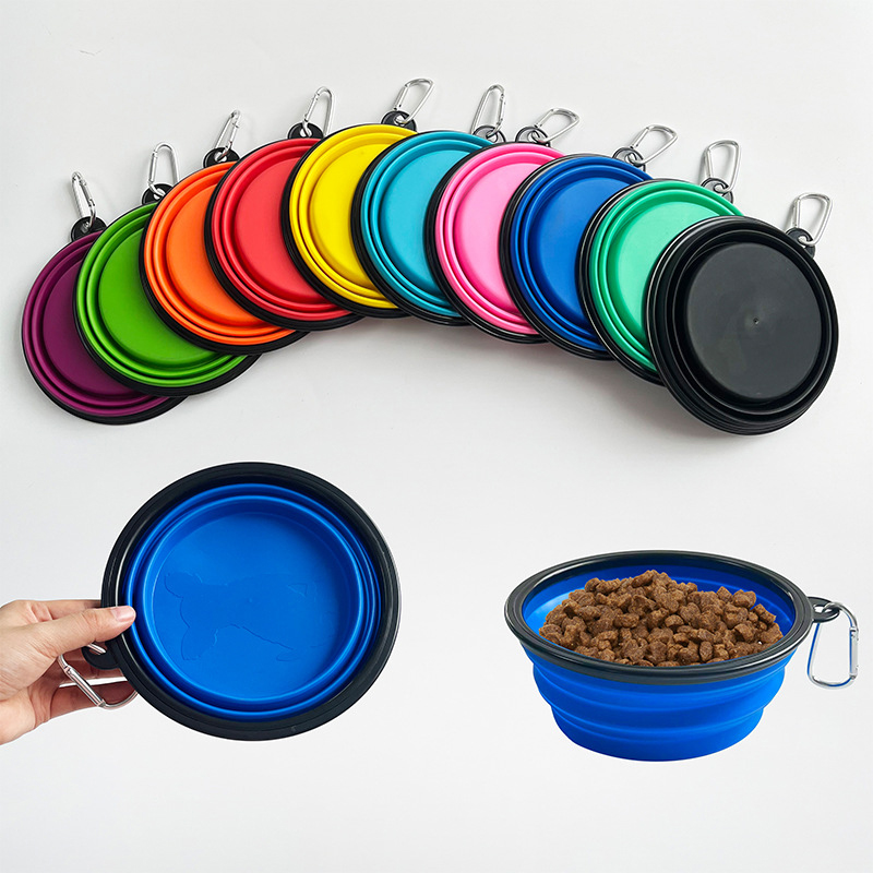 Collapsible Pet Silicone Dog F - Camping Cooking Bowl ulasan dan harga