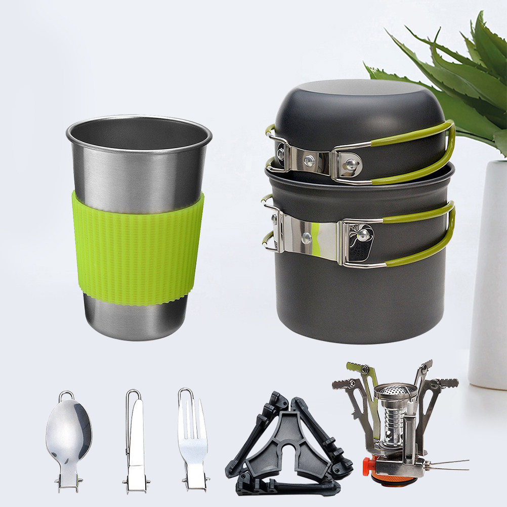 Outdoor Camping Cookware Set L - Camping Cooking Sets ulasan dan harga