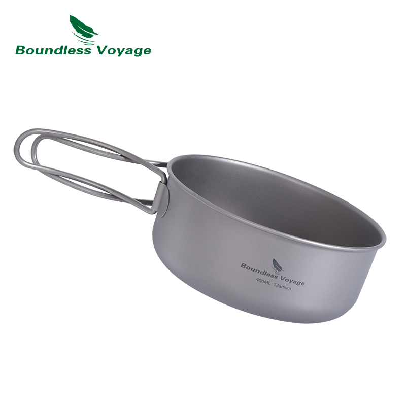 Boundless Voyage Titanium Pot  - Camping Cooking Mess Kit ulasan dan harga