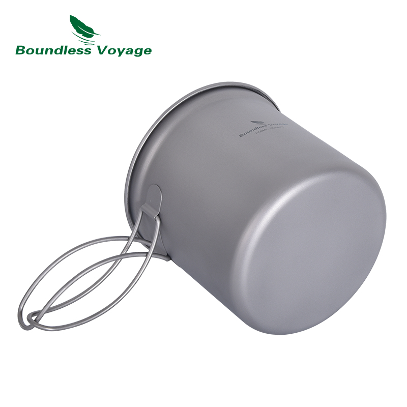 Boundless Voyage Titanium Pot  - Camping Cooking Mess Kit ulasan dan harga